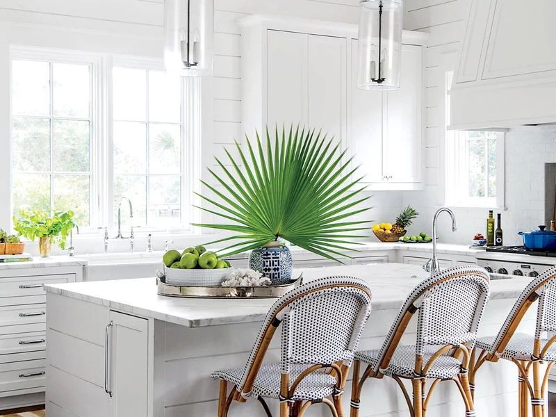 only use one plant can make your kitchen beautiful.