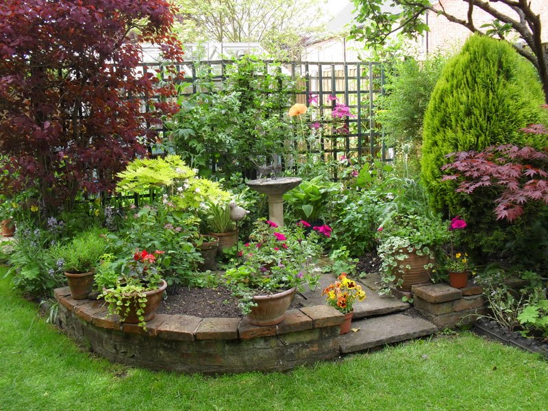 Build a mini garden to make the appearance of the house good.