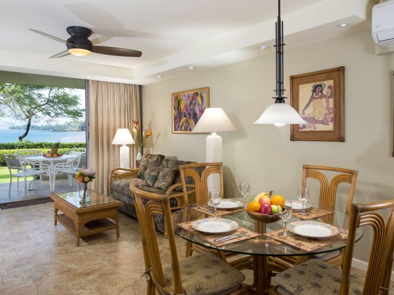 pendant lamp above the table.