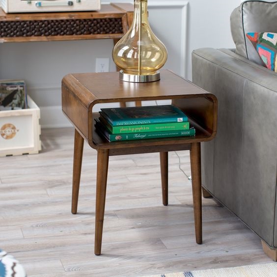 How To Decorate Mid century Side Table Home Decor? Get Smart Ideas And Tips To Fill Empty Space