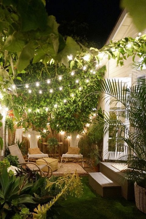 Small Garden Lighting Design