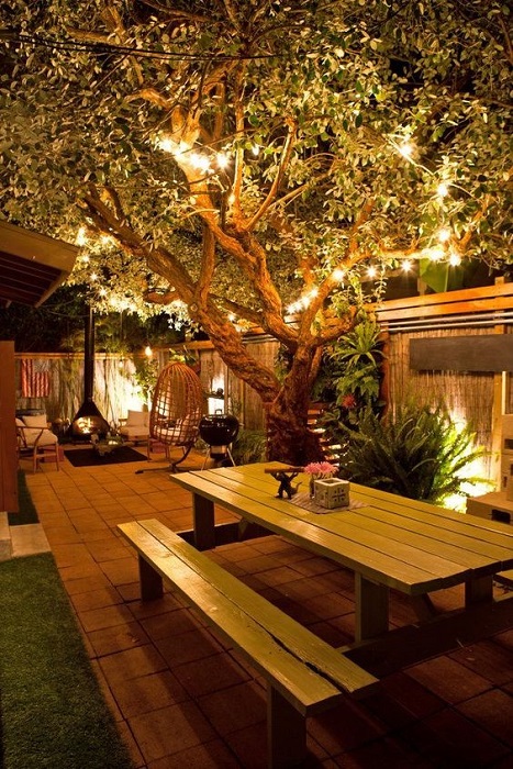 Small Garden Lighting Design