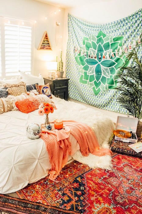 Inspiring And Modern Ways To Create Bohemian Bedroom Design Decor Including Chic Ideas