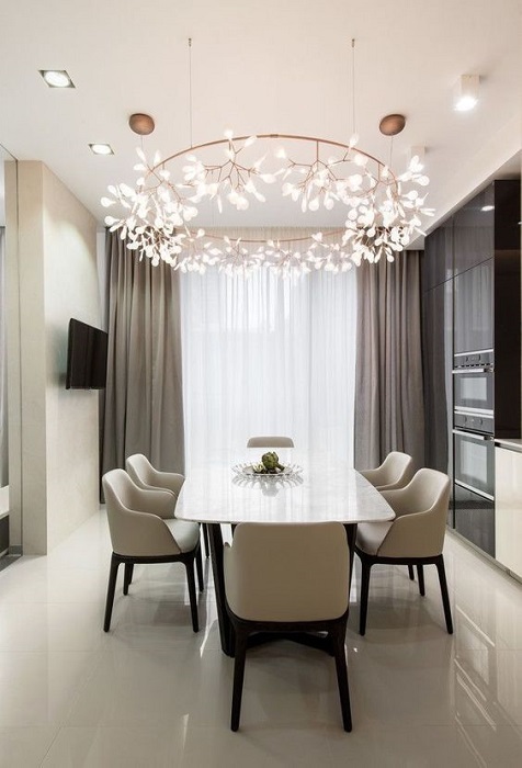 The Best Stylish And Elegant Dining Room Chandelier Design Ideas
