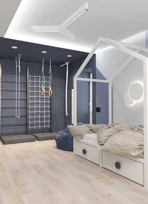 modern kids bedroom interior design