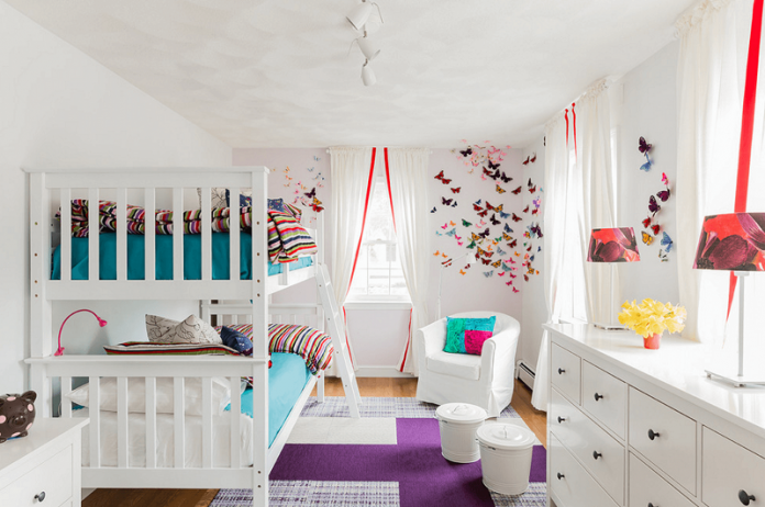 modern kids bedroom interior design