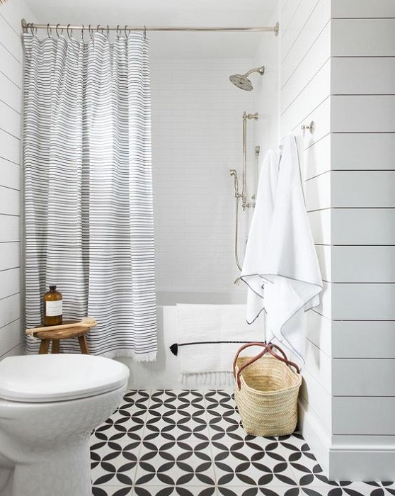 Modern Shower Curtain Design