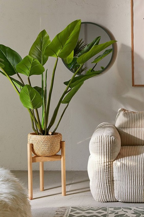 15 Modern Wood Leg Standing Planter Decor Ideas Will Beautifying Your Indoor Garden