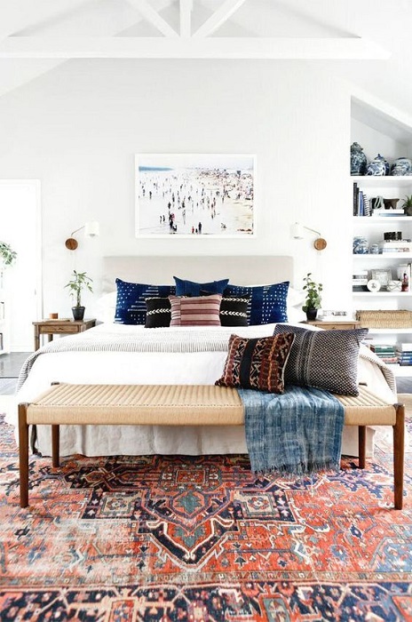 Secret Decoration Of Using Bohemian Bedroom Rug Decor Ideas Will Be Your Favorite