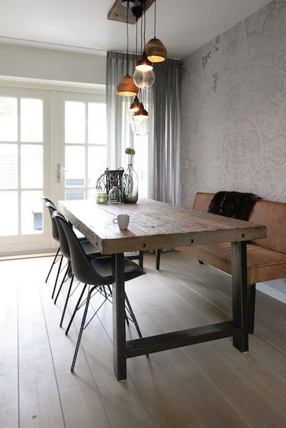 Applying One Of Industrial Dining Room Design Ideas Will Bring Luxury And Classy Appearance