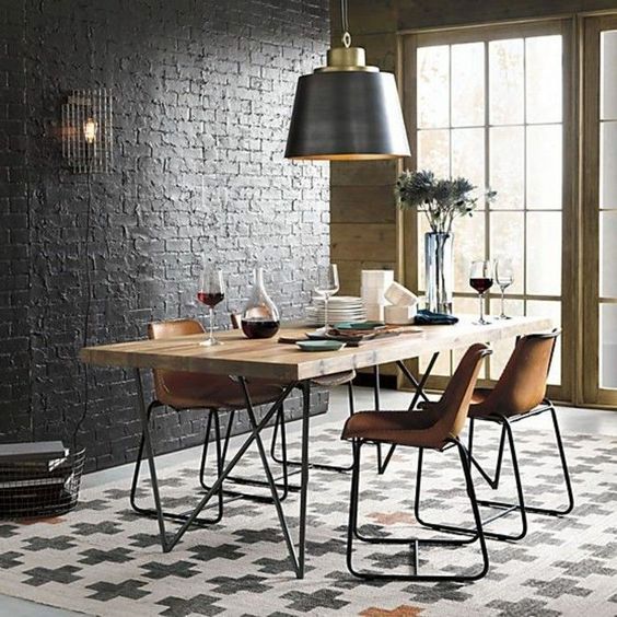 Applying One Of Industrial Dining Room Design Ideas Will Bring Luxury And Classy Appearance