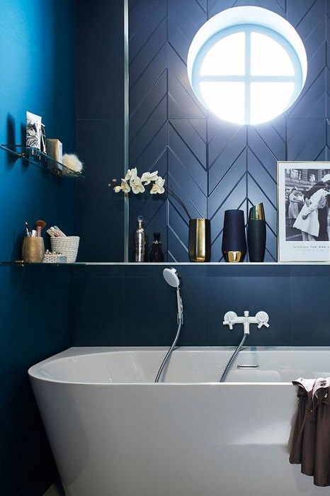 Applying Blue Color Shades For Modern Home Interior Design Will Make Fall In Love