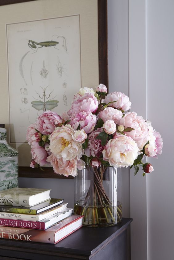 flowers in the jar