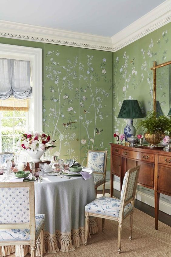 shabby chic dining room