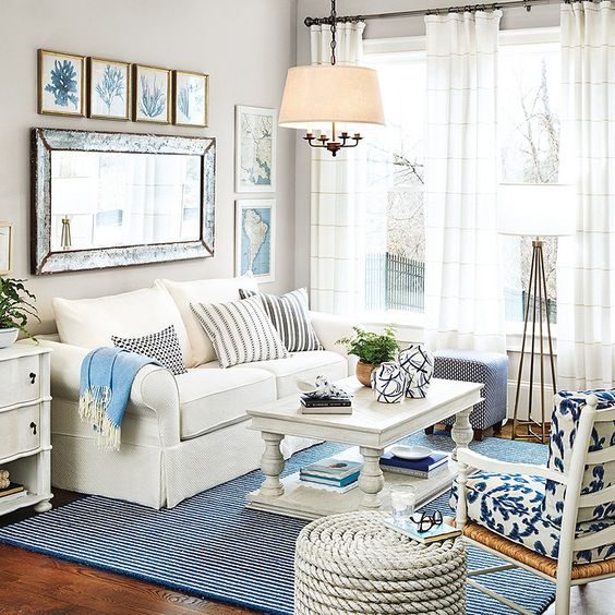 modern coastal living room design