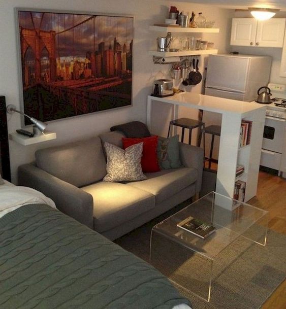 cozy tiny apartment decors