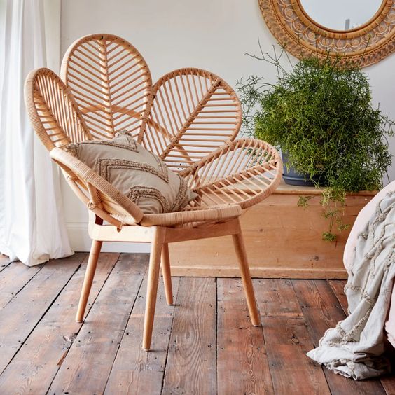 attractive rattan chair