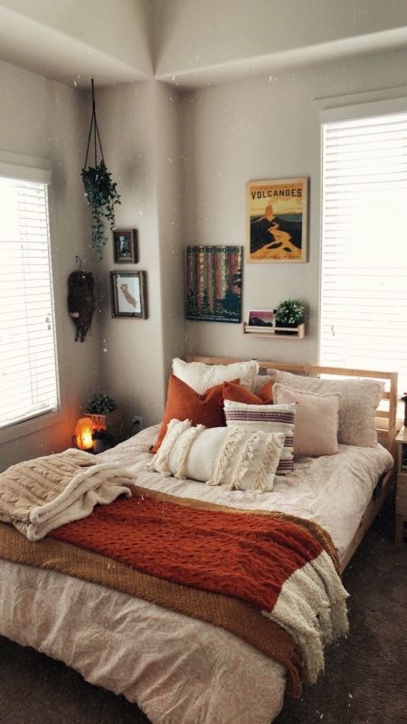 cozy autumn bedroom