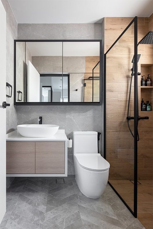 modern minimalist bathroom