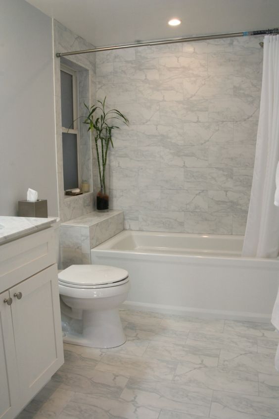 marble floor for elegant bathroom