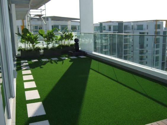 rooftop with open garden