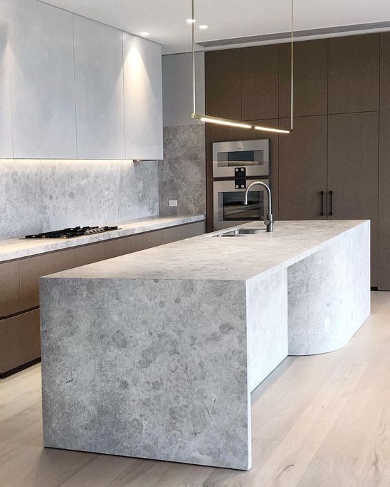 beautiful minimalist kitchen