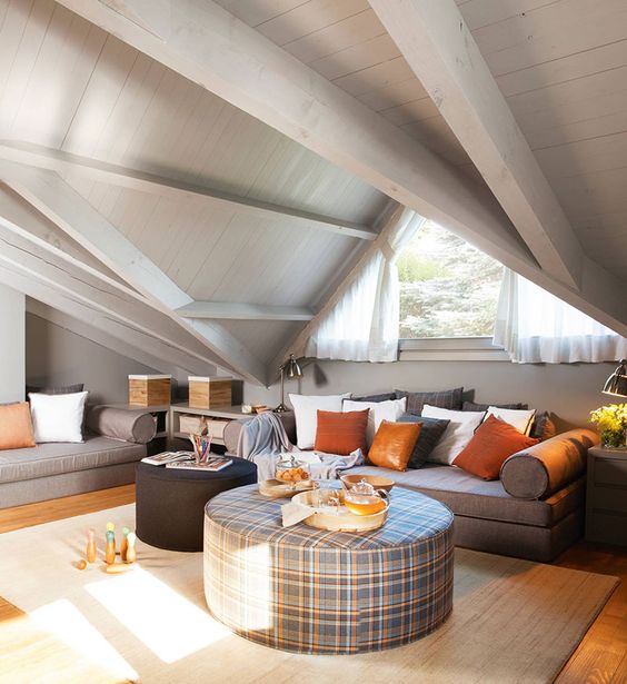 comfortable attic