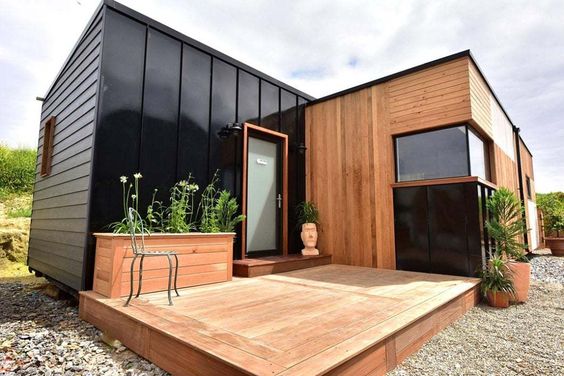 modern and minimalist tiny house