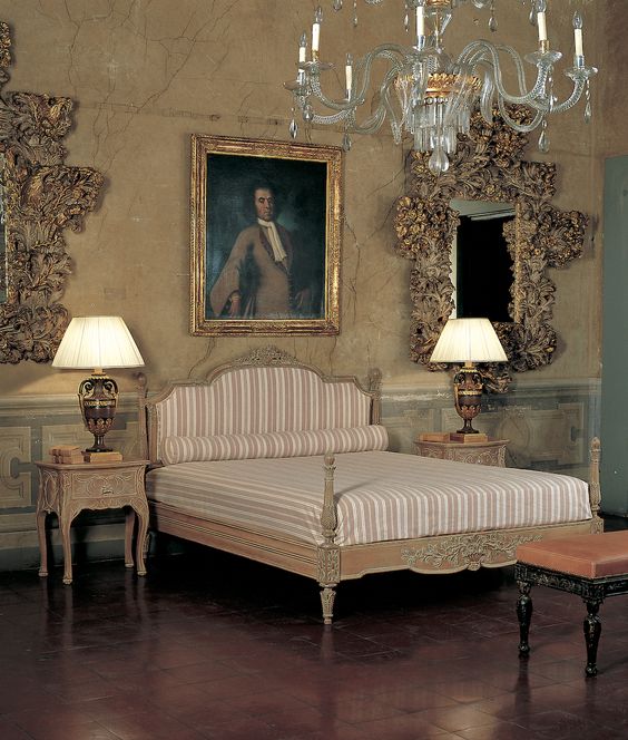 classic italian-style bedroom