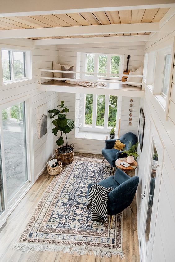 open concept tiny house